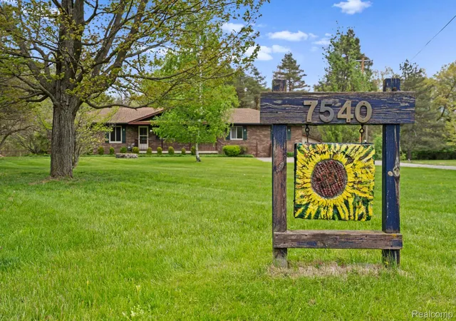 Photo 1 of Single family home for sale at 7540 Dexter Pinckney Rd, Dexter, MI 48130 | MLS# 20261026983 | Listing updated on 2026-09-05