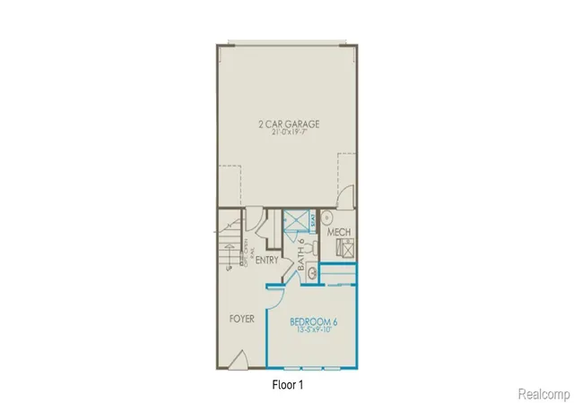 2nd image of 25429 Orwell St, Novi, MI 48375 | MLS# 20261029358