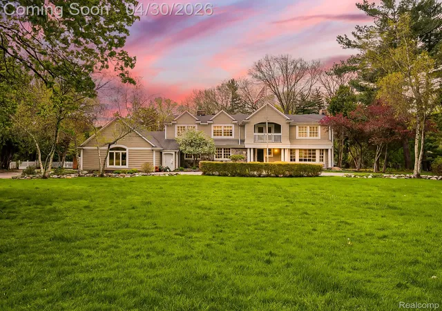 Photo 1 of Mansion for sale at 2085 Quarton Rd, Bloomfield Hills, MI 48301 | MLS# 20261029680 | Listing updated on 2026-08-18