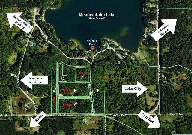 3rd image of Parcel F Dayhuf 27 Mile Rd, Kingsley, MI 49649 | MLS# 78080067795