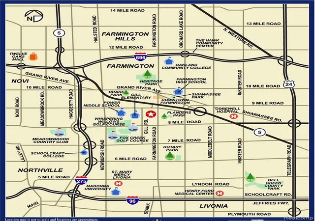 image of 33566 Baldwin, Farmington Hills City Oakland, MI 48336 | MLS# 20261033293