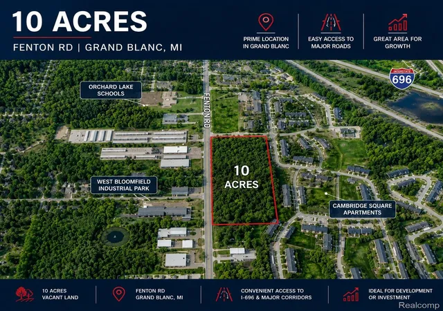 1st image of 0 Fenton Rd, Grand Blanc Charter Township Genesee, MI 48439 | MLS# 20261034985