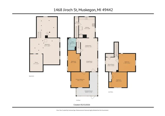 Photo 4 of Single family home for sale at 1468 Jiroch St, Muskegon, MI 49442 | MLS# 65026022582 | Listing updated on 2026-06-24
