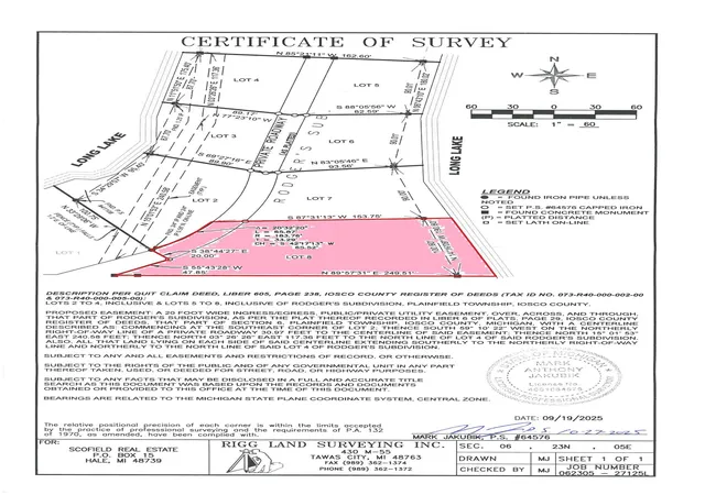 Photo 2 of Land for sale at 00 Bliss Rd, Hale, MI 48739 | MLS# 77080068352 | Listing updated on 2026-05-19