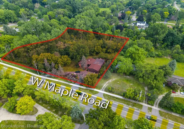 Land for sale at 4665 W Maple Rd, Bloomfield Hills, MI 48301 | MLS# 20261038023