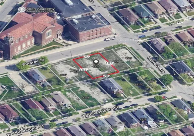Photo 1 of Land for sale at 4321 Pingree St, Detroit, MI 48204 | MLS# 20261038786 | Listing updated on 2026-05-28