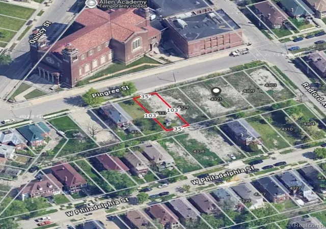 Photo 1 of Land for sale at 4337 Pingree St, Detroit, MI 48204 | MLS# 20261038788 | Listing updated on 2026-05-28