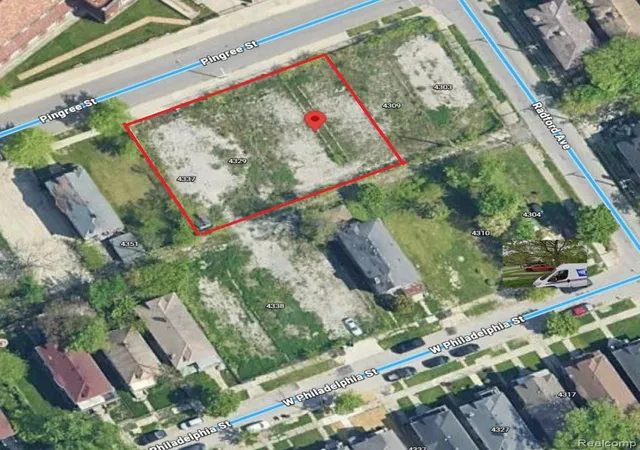 Photo 3 of Land for sale at 4337 Pingree St, Detroit, MI 48204 | MLS# 20261038788 | Listing updated on 2026-05-28