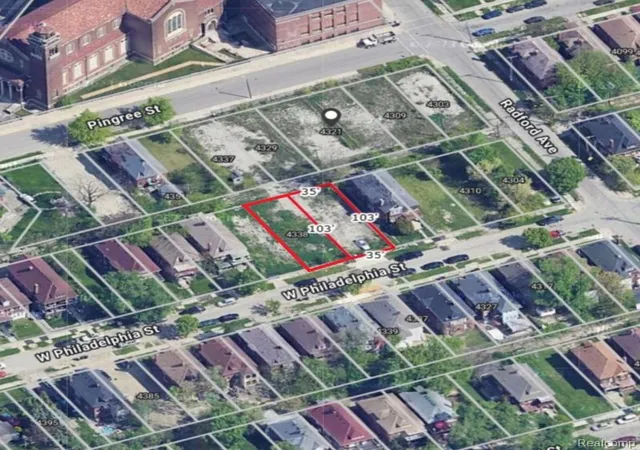 Photo 1 of Land for sale at 4338 W Philadelphia St, Detroit, MI 48204 | MLS# 20261038790 | Listing updated on 2026-05-28