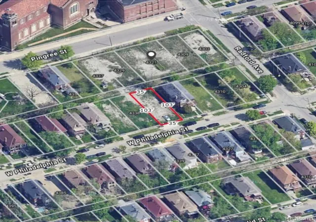 Photo 1 of Land for sale at 4330 W Philadelphia St, Detroit, MI 48204 | MLS# 20261038791 | Listing updated on 2026-05-28
