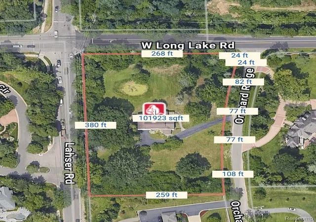 Photo 3 of Land for sale at 1355 Orchard Ridge Rd, Bloomfield Hills, MI 48304 | MLS# 20261039902 | Listing updated on 2026-06-01