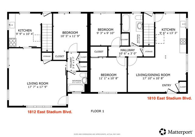Listing Photo 2 - Condo for sale in building located at 1810 E Stadium Blvd, Ann Arbor, MI 48104 - Unit #