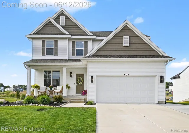 Homes for sale in Perry City Shiawassee, MI | 603 Land Bridge, Perry City Shiawassee, MI 48872 | MLS# 20261041338