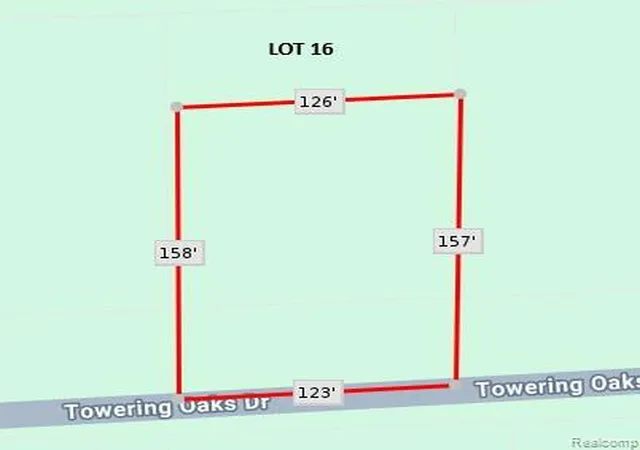 5th image of Lot 16 Towering Oaks Dr, Port Austin, MI 48467 | MLS# 20261041933