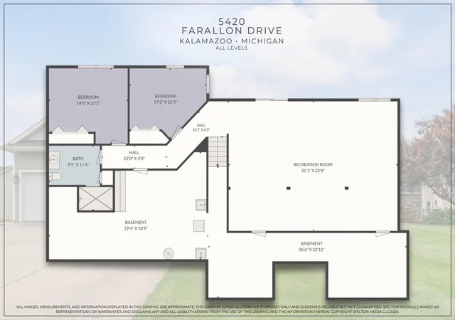 62nd image of 5420 Farallon Dr, Kalamazoo, MI 49009 | MLS# 66026028414