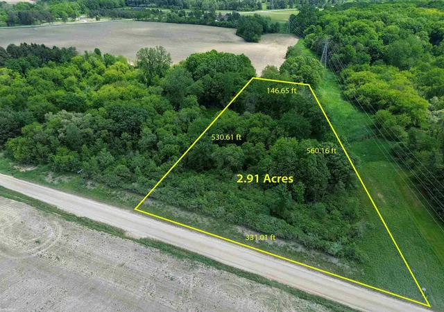 Photo 3 of Land for sale at Vl Braidwood Parcel 5 Rd, Memphis, MI 48041 | MLS# 58050211149 | Listing updated on 2026-06-15