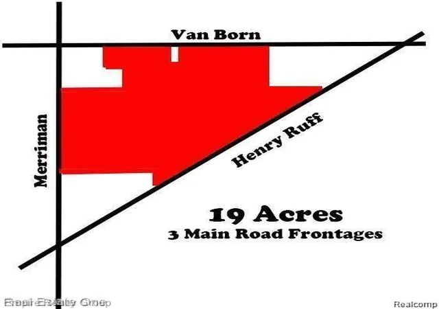 5th image of 00 Merrieman Rd, Romulus, MI 48174 | MLS# 20261044506