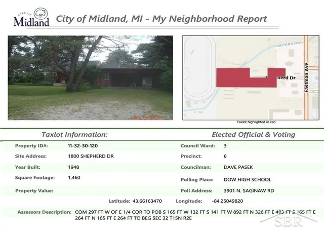 7th image of 1800 W Shepherd Rd, Midland City Midland, MI 48642 | MLS# 61050211637