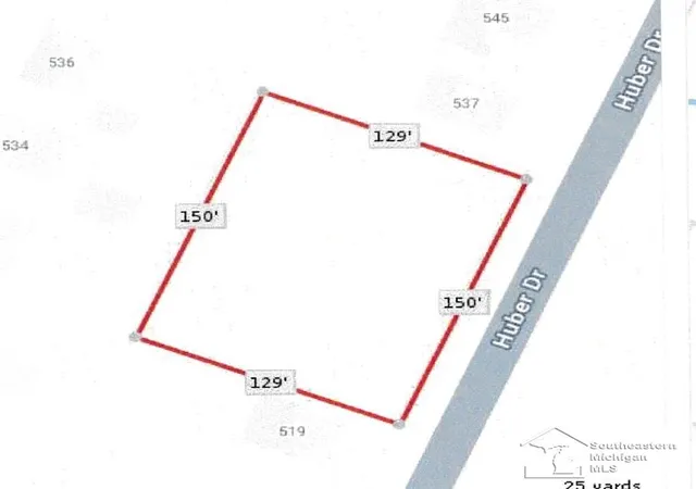 Land for sale at 535 Huber Dr, Monroe, MI 48162 | MLS# 57050211907