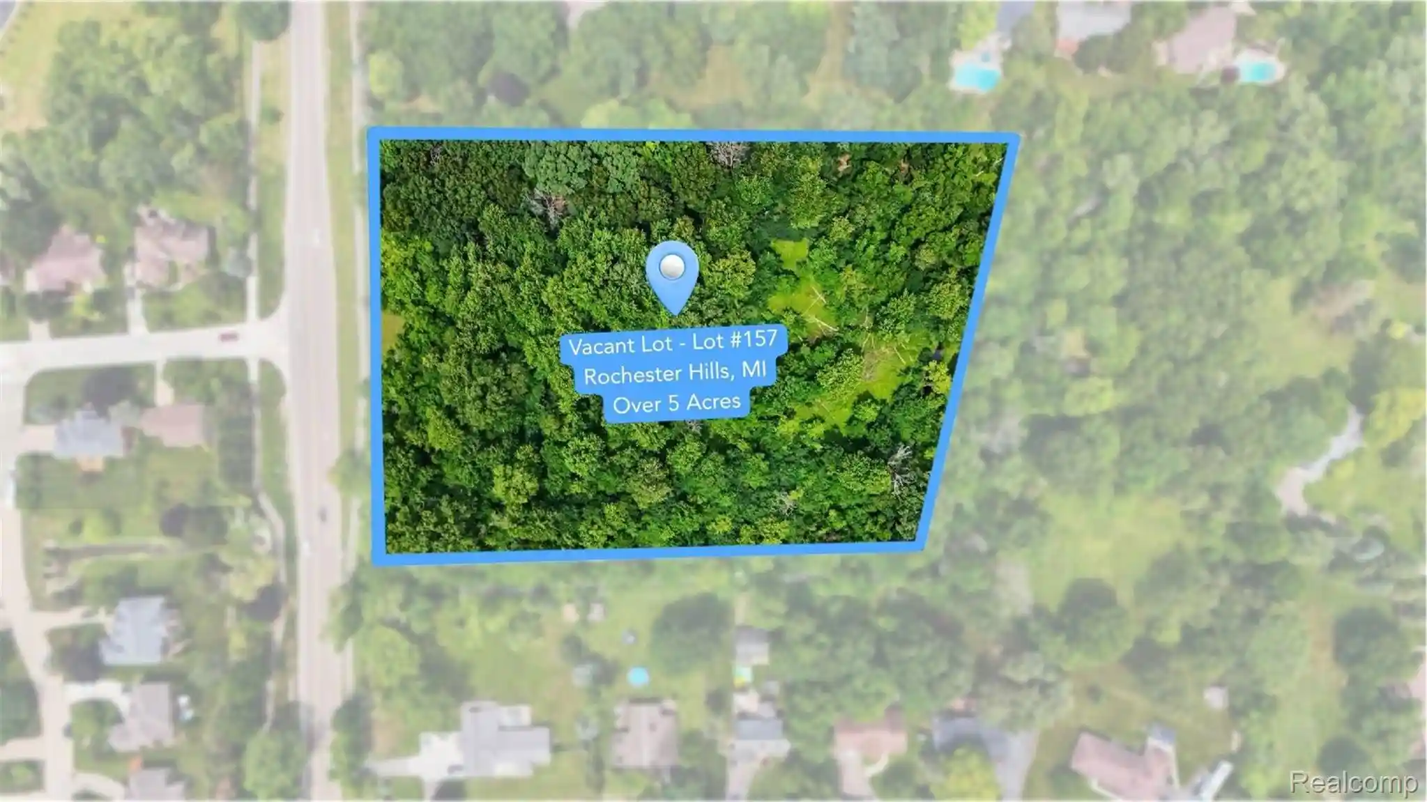 Photo 1 of Sale Pending at Vacant Lot  Judson Rd Park Sub, Rochester Hills City Oakland, MI 48306 | MLS# 20261046644 | Listing updated on 2026-10-20