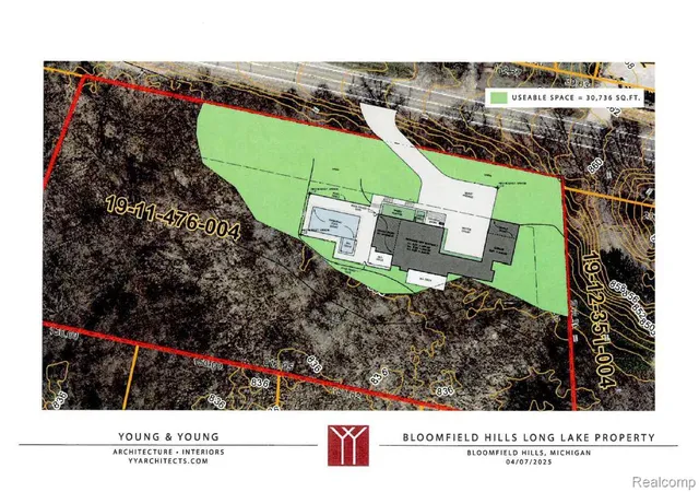 Photo 3 of Land for sale at 0000 E Long Lake Rd, Bloomfield Hills, MI 48304 | MLS# 20261047523 | Listing updated on 2026-07-06