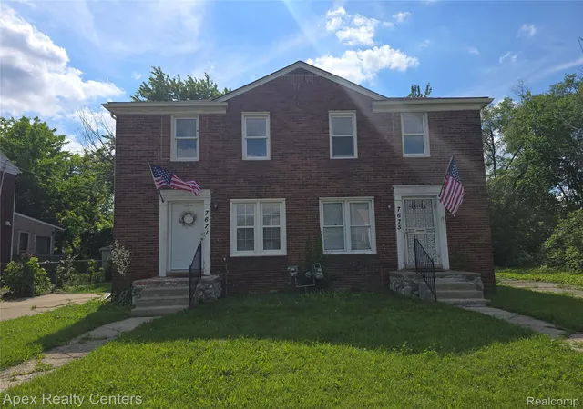 Photo 1 of Single family home for sale at 7671   7675 Evergreen Ave, Detroit, MI 48228 | MLS# 20261048221 | Listing updated on 2026-08-22