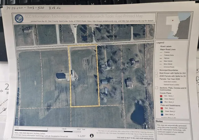 Photo 4 of Land for sale at 0 Imlay City Vl Rd, Kenockee Township St Clair, MI 48006 | MLS# 58050212760 | Listing updated on 2026-06-25