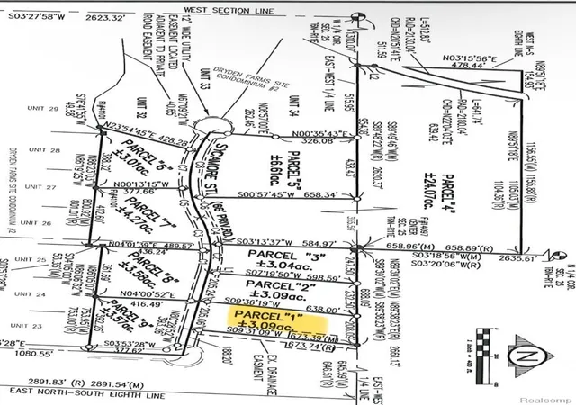 Photo 1 of Land for sale at Parcel 1 Sycamore St, Dryden Township Lapeer, MI 48428 | MLS# 20261049844 | Listing updated on 2026-07-06