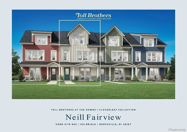 Listing Photo 1 - Condo for sale in building located at 103 Bridle, Northville, MI 48167
