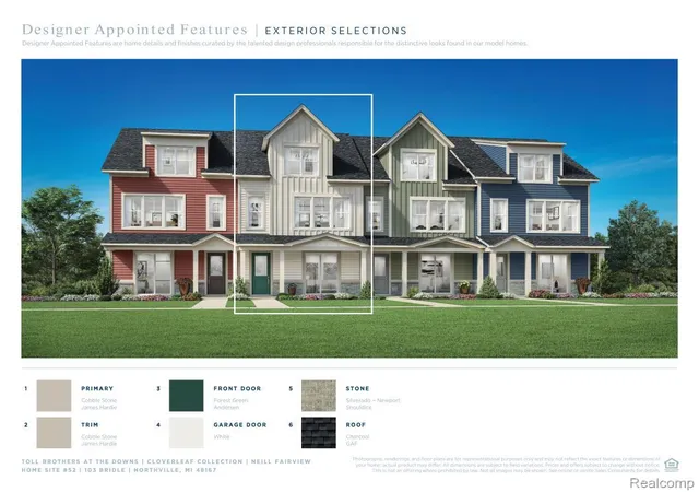 Listing Photo 2 - Condo for sale in building located at 103 Bridle, Northville, MI 48167