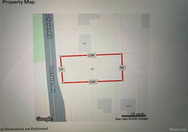 Photo 2 of Land for sale at 59 Lochaven Rd, Waterford, MI 48327 | MLS# 20261050805 | Listing updated on 2026-09-02