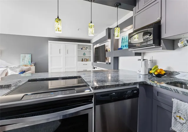 Listing Photo 4 - Condo for sale in building located at 1001 W Jefferson Ave, Detroit, MI 48226 - Unit #2H