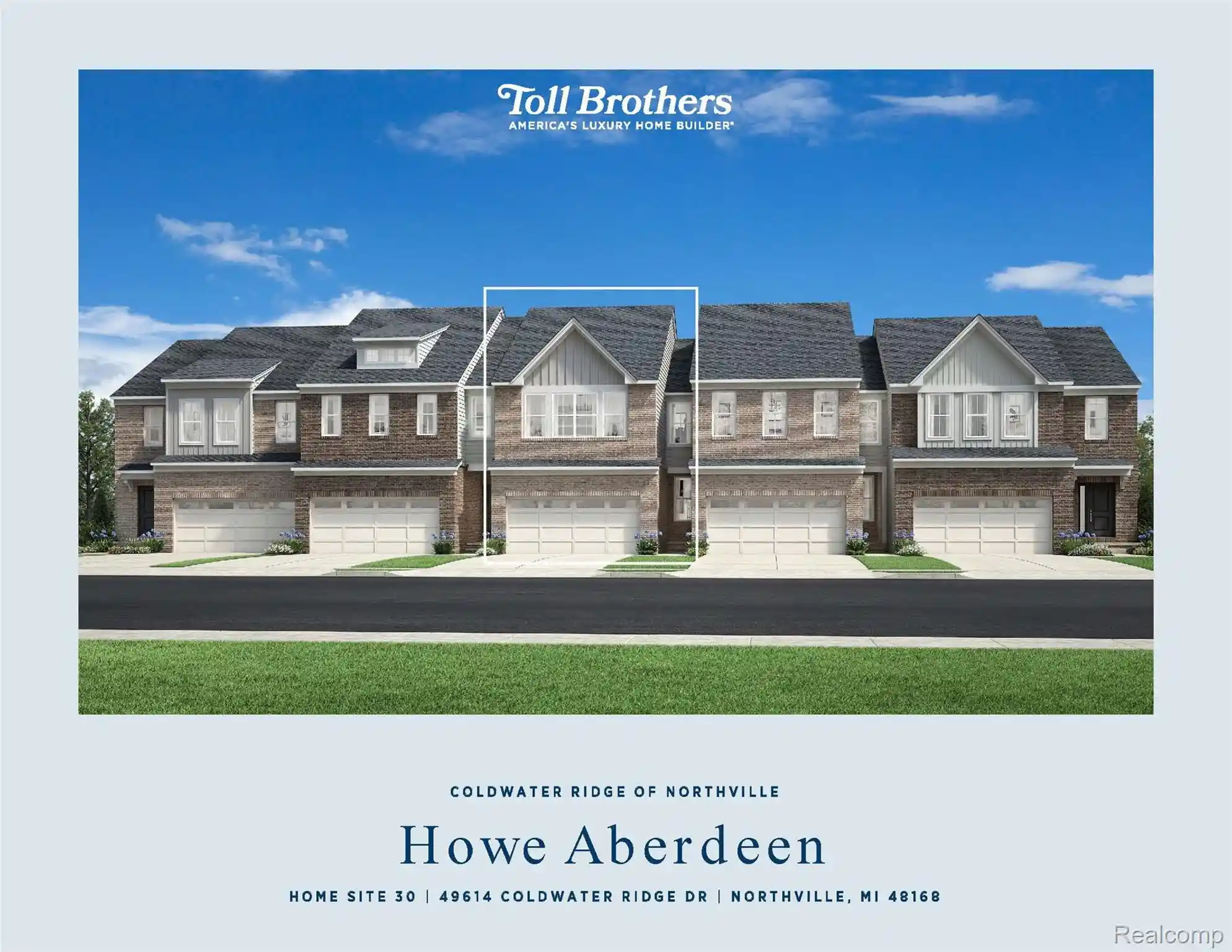 Listing Photo 1 - Condo for sale in 49614 Coldwater Ridge Dr located at 49614 Coldwater Ridge Dr, Northville, MI 48168 - Unit #30