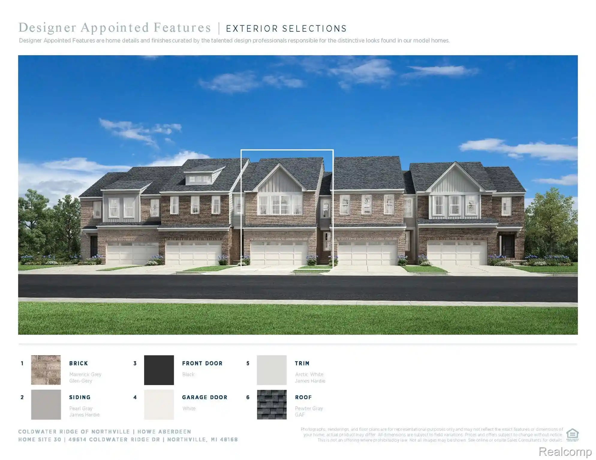 Listing Photo 2 - Condo for sale in 49614 Coldwater Ridge Dr located at 49614 Coldwater Ridge Dr, Northville, MI 48168 - Unit #30