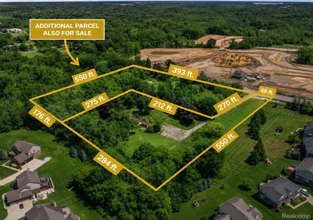 Photo 1 of Land for sale at 27483 Pontiac Trl, Lyon Charter Township Oakland, MI 48178 | MLS# 20261052524 | Listing updated on 2026-09-08