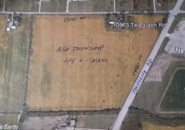 Land for sale at 2268 E Sigler Rd, Carleton, MI 48117 | MLS# 56050214389