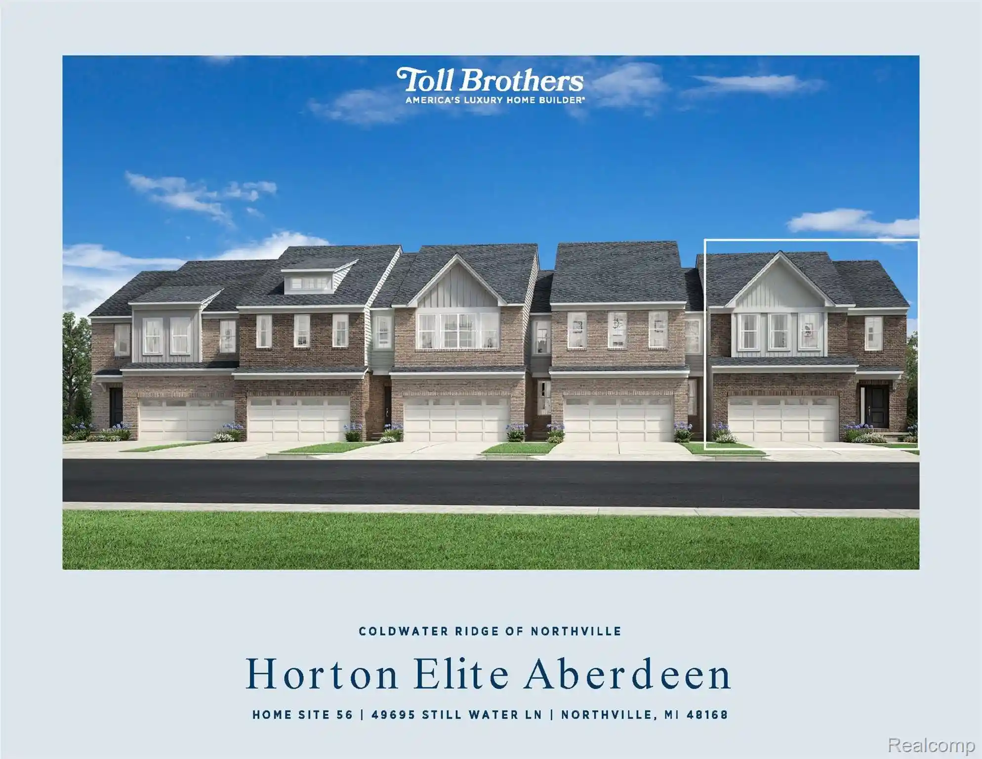 Listing Photo 1 - Condo for sale in 49695 Still Water Ln located at 49695 Still Water Ln, Northville, MI 48168 - Unit #56