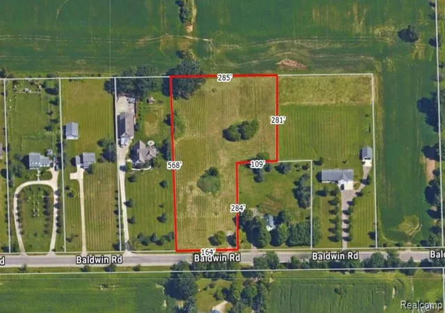 Photo 1 of Land for sale at 4330 W Baldwin Rd, Grand Blanc, MI 48439 | MLS# 20261053653 | Listing updated on 2026-07-15