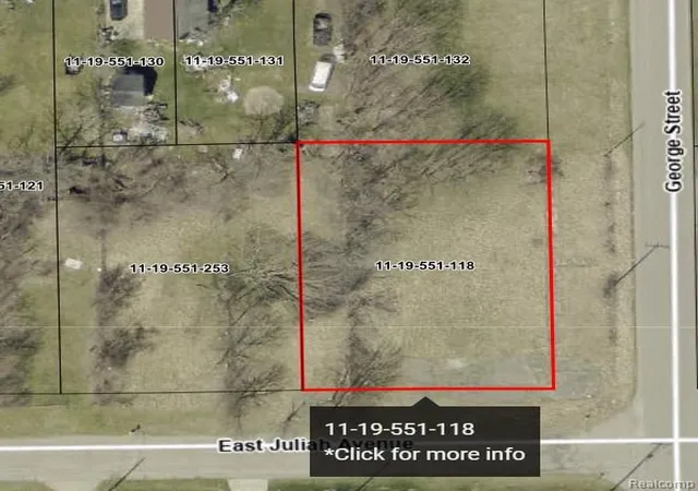 Photo 1 of Land for sale at 00 E Juliah Ave, Flint, MI 48505 | MLS# 20261053999 | Listing updated on 2026-07-14
