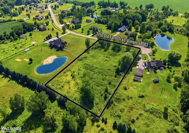 Land for sale at 7150 Old Farm Trl, Almont, MI 48003 | MLS# 58050214923