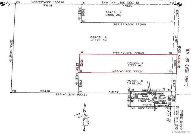 Photo 1 of Sale Pending at 20826 Clark Rd, Belleville, MI 48111 | MLS# 20261054716 | Listing updated on 2026-08-06