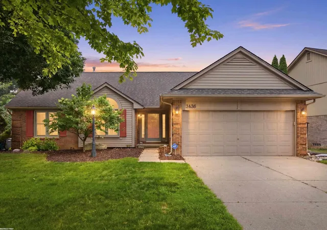 1st image of 3436 Vardon Dr, Rochester Hills, MI 48307 | MLS# 58050215333