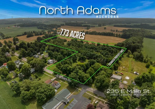 Photo 3 of Single family home for sale at 235 E Main St, North Adams, MI 49262 | MLS# 53026037455 | Listing updated on 2026-09-27