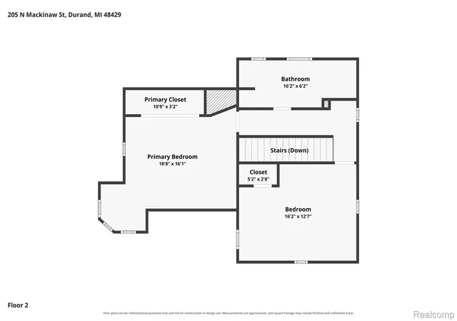 Photo 42 of Single family home for sale at 205 N Mackinaw St, Durand, MI 48429 | MLS# 20261056633 | Listing updated on 2026-09-04