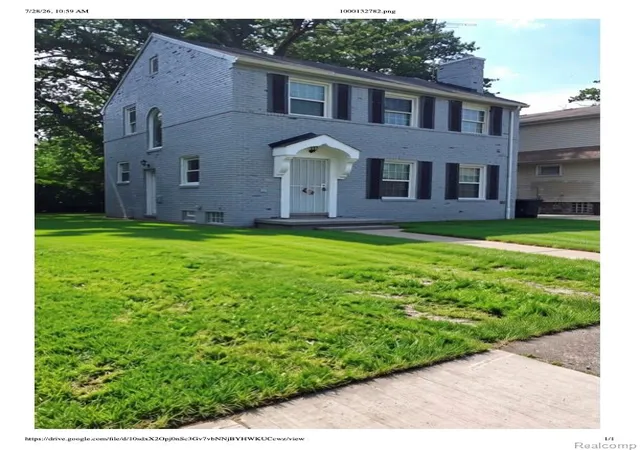 Photo 1 of Single family home for sale at 5225 Three Mile Dr, Detroit, MI 48224 | MLS# 20261057712 | Listing updated on 2026-08-28