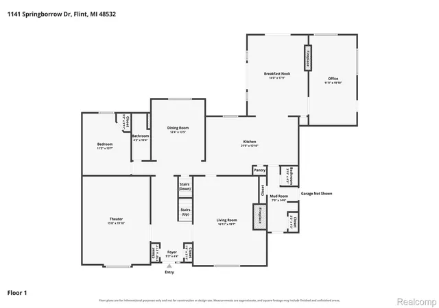 64th image of 1141 Springborrow Dr, Flint, MI 48532 | MLS# 20261057811