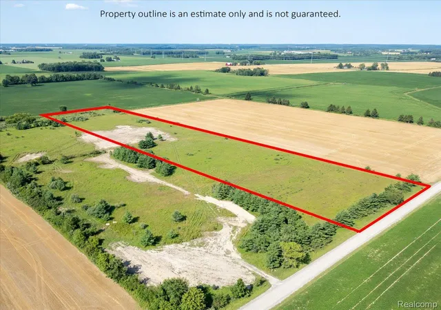Photo 3 of Land for sale at Vacant Land 2 Wellman Line, Yale, MI 48097 | MLS# 20261057959 | Listing updated on 2026-07-29