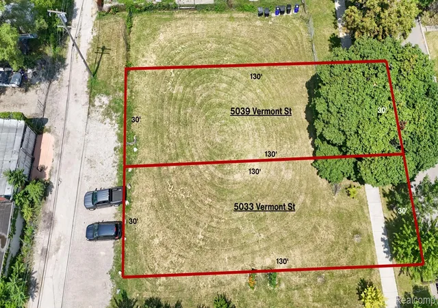 Photo 2 of Land for sale at 5039 Vermont St, Detroit, MI 48208 | MLS# 20261058324 | Listing updated on 2026-07-30