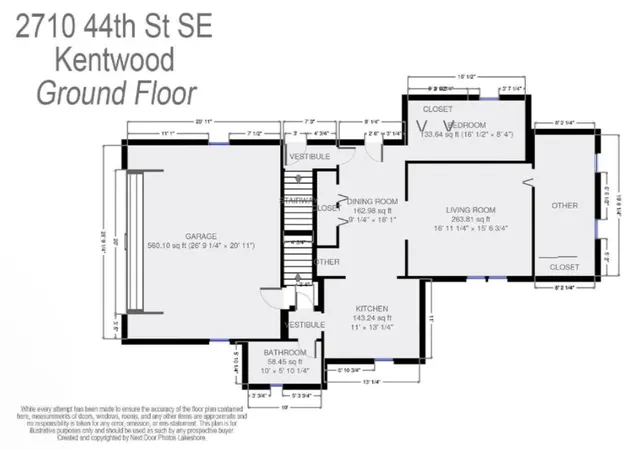 Listing Photo 4 - Condo for sale in building located at 2708-2710 44th St, Grand Rapids, MI 49512