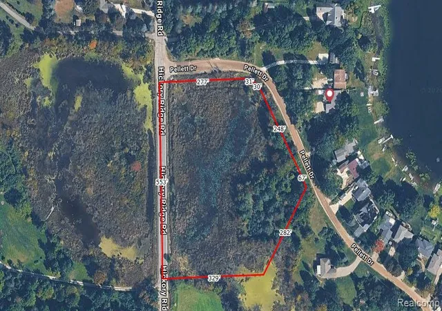 Land for sale at 18965 Pellett Dr, Fenton, MI 48430 | MLS# 20261058646